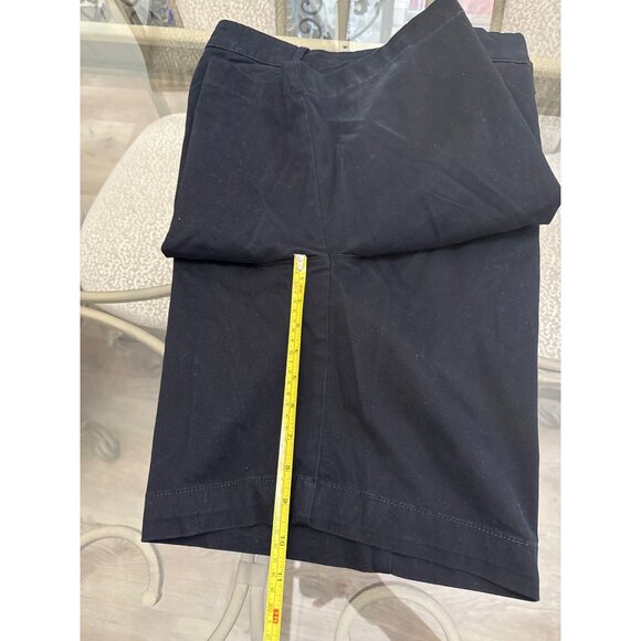 St. Johns Bay Mens Black Cargo Shorts 44 Cotton/Spandex Made In Pakistan - Picture 6 of 6